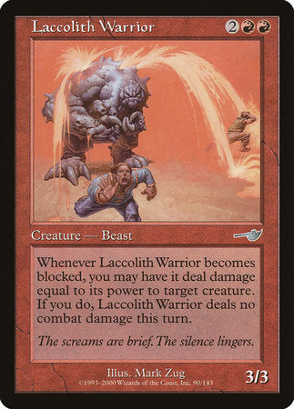 Laccolith Warrior [Nemesis] | Fandemonia Ltd