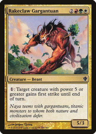 Rakeclaw Gargantuan [Commander 2013] | Fandemonia Ltd