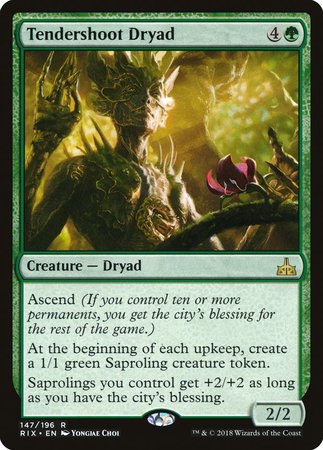 Tendershoot Dryad [Rivals of Ixalan] | Fandemonia Ltd