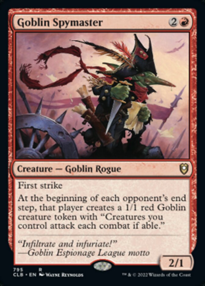 Goblin Spymaster [Commander Legends: Battle for Baldur's Gate] | Fandemonia Ltd