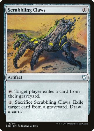 Scrabbling Claws [Commander 2018] | Fandemonia Ltd