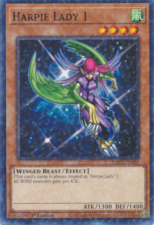 Harpie Lady 1 (Duel Terminal) [HAC1-EN010] Common | Fandemonia Ltd