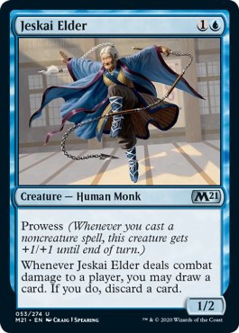 Jeskai Elder [Core Set 2021] | Fandemonia Ltd