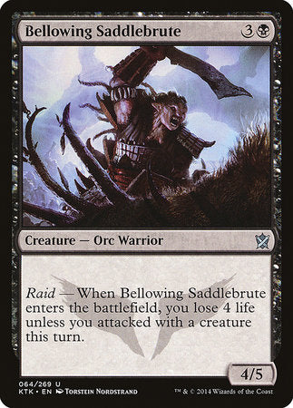 Bellowing Saddlebrute [Khans of Tarkir] | Fandemonia Ltd