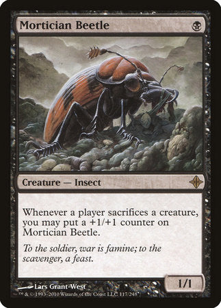 Mortician Beetle [Rise of the Eldrazi] | Fandemonia Ltd