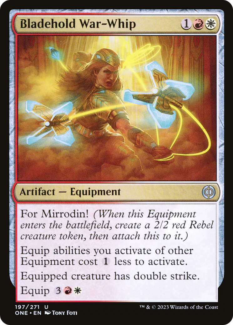 Bladehold War-Whip [Phyrexia: All Will Be One] | Fandemonia Ltd
