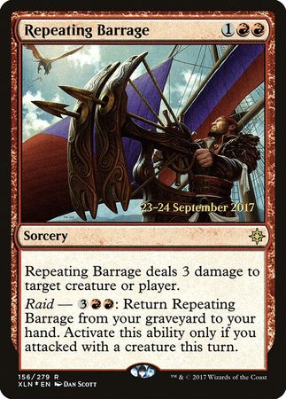 Repeating Barrage [Ixalan Promos] | Fandemonia Ltd