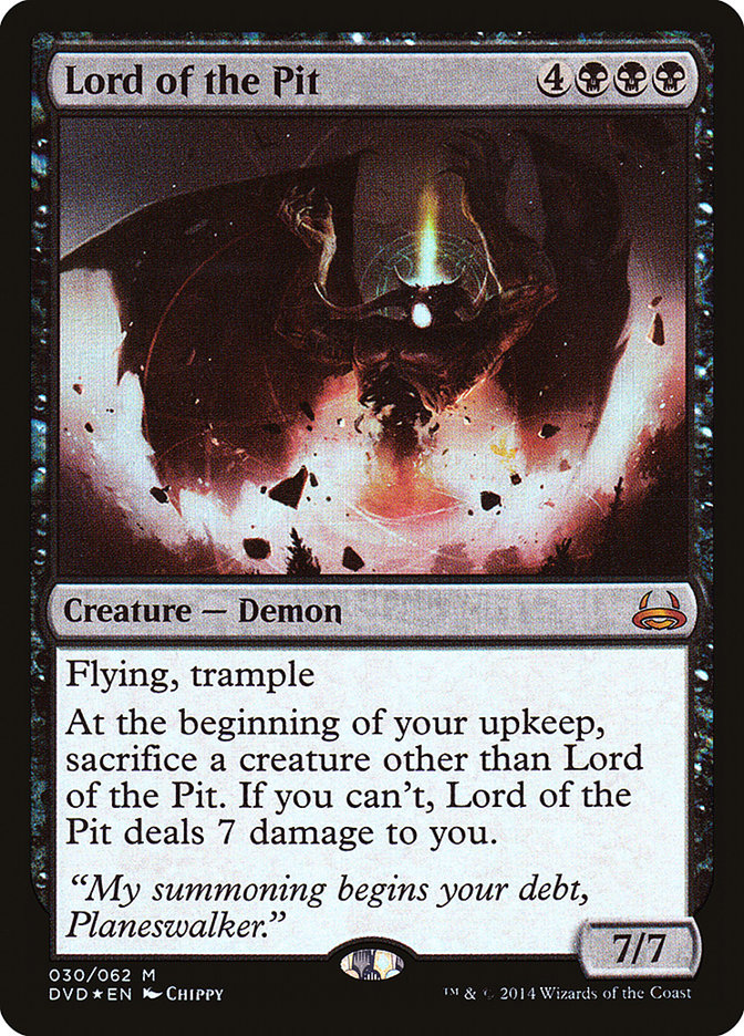 Lord of the Pit (Divine vs. Demonic) [Duel Decks Anthology] | Fandemonia Ltd