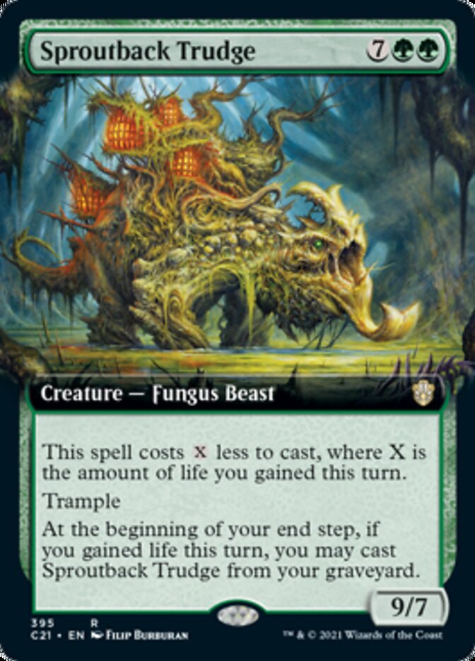 Sproutback Trudge (Extended) [Commander 2021] | Fandemonia Ltd