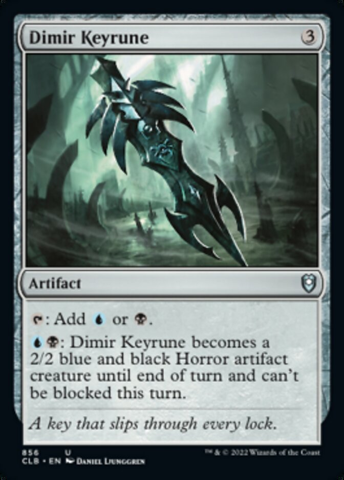 Dimir Keyrune [Commander Legends: Battle for Baldur's Gate] | Fandemonia Ltd