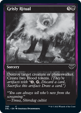 Grisly Ritual [Innistrad: Double Feature] | Fandemonia Ltd