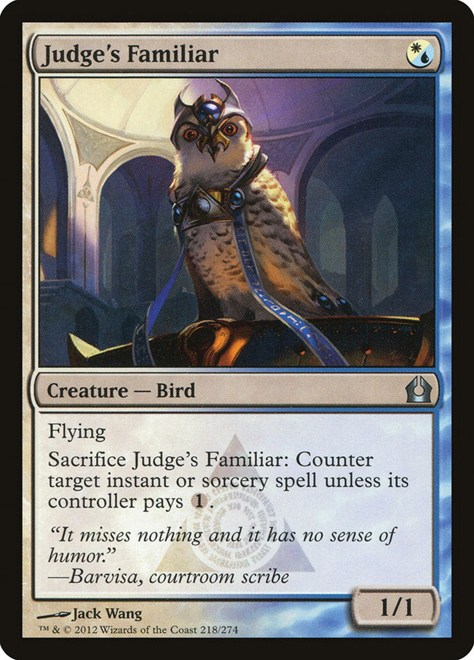 Judge's Familiar [Return to Ravnica] | Fandemonia Ltd