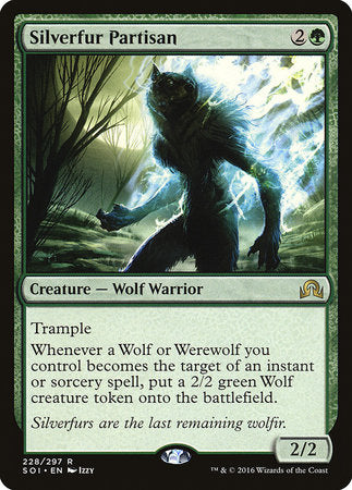 Silverfur Partisan [Shadows over Innistrad] | Fandemonia Ltd
