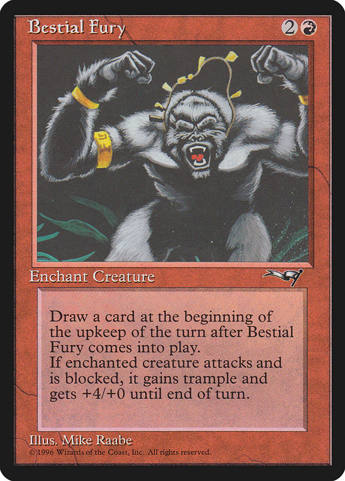 Bestial Fury (Fists Raised) [Alliances] | Fandemonia Ltd