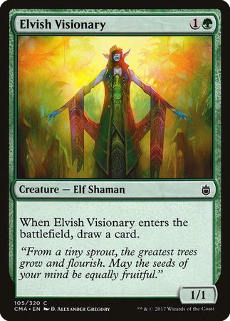 Elvish Visionary [Commander Anthology] | Fandemonia Ltd