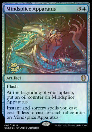 Mindsplice Apparatus [Phyrexia: All Will Be One Prerelease Promos] | Fandemonia Ltd