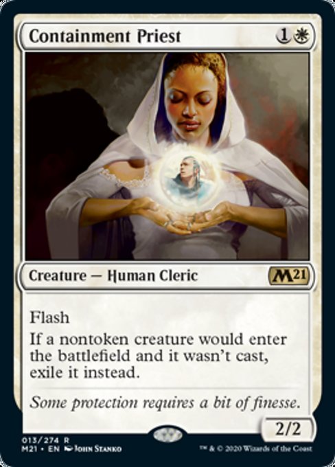 Containment Priest [Core Set 2021] | Fandemonia Ltd
