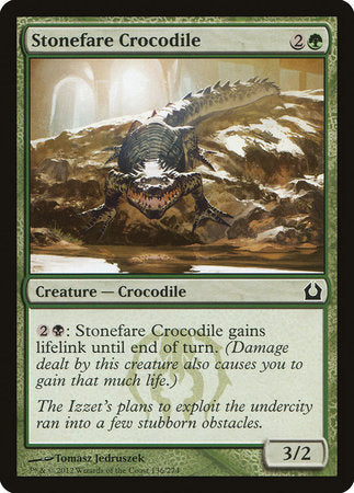 Stonefare Crocodile [Return to Ravnica] | Fandemonia Ltd
