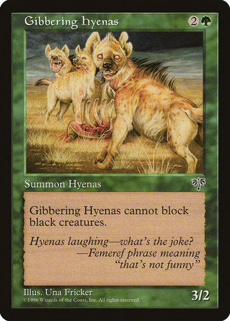 Gibbering Hyenas [Mirage] | Fandemonia Ltd