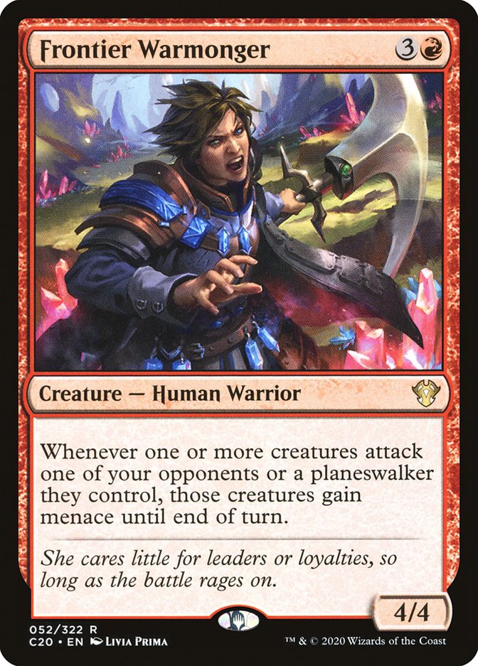 Frontier Warmonger [Commander 2020] | Fandemonia Ltd