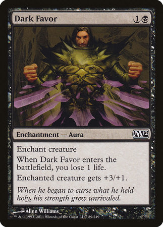 Dark Favor [Magic 2012] | Fandemonia Ltd