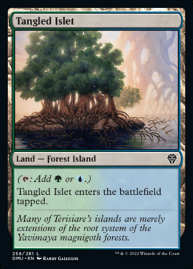 Tangled Islet [Dominaria United] | Fandemonia Ltd