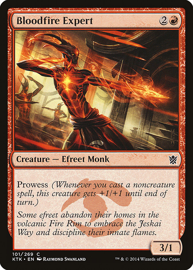Bloodfire Expert [Khans of Tarkir] | Fandemonia Ltd