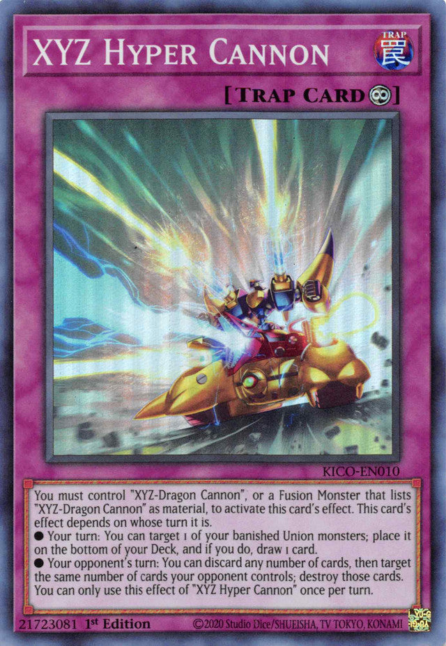 XYZ Hyper Cannon (Super Rare) [KICO-EN010] Super Rare | Fandemonia Ltd