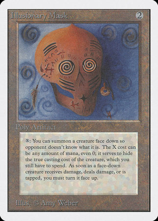 Illusionary Mask [Unlimited Edition] | Fandemonia Ltd