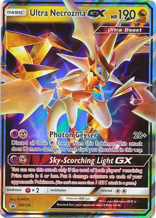 Ultra Necrozma GX (SM126) (Jumbo Card) [Sun & Moon: Black Star Promos] | Fandemonia Ltd