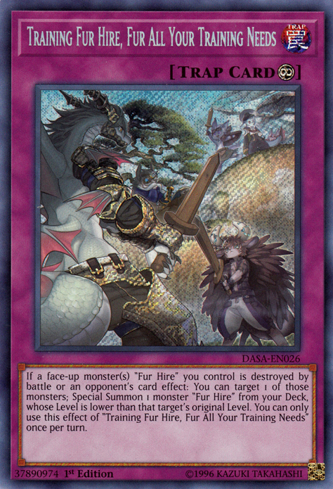 Training Fur Hire, Fur All Your Training Needs [DASA-EN026] Secret Rare | Fandemonia Ltd