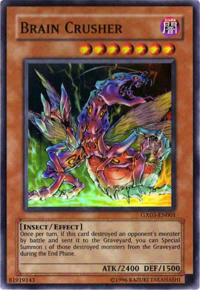 Brain Crusher [GX03-EN001] Super Rare | Fandemonia Ltd