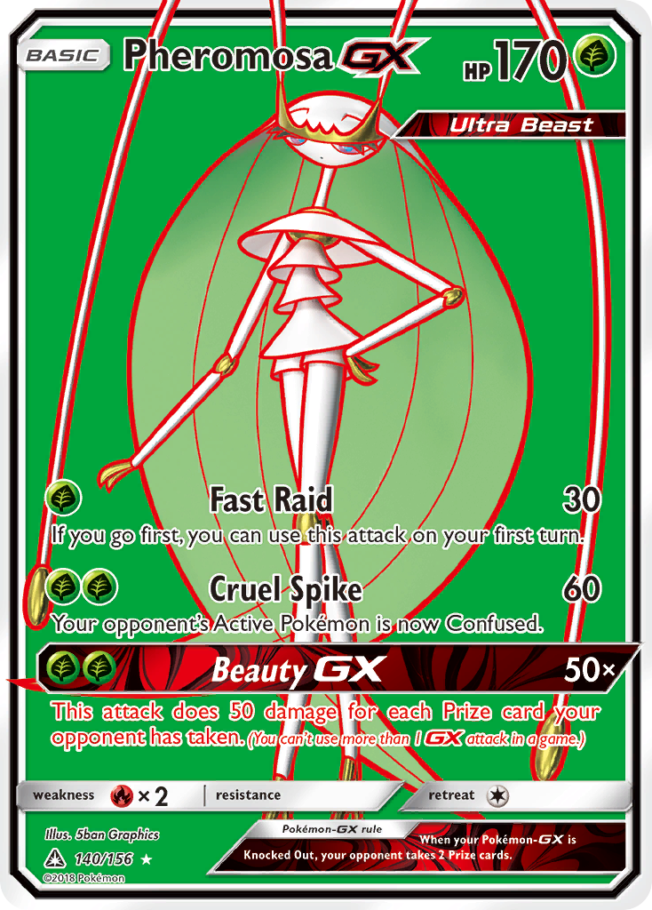 Pheromosa GX (140/156) [Sun & Moon: Ultra Prism] | Fandemonia Ltd