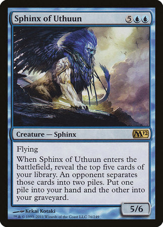 Sphinx of Uthuun [Magic 2012] | Fandemonia Ltd
