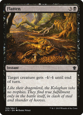 Flatten [Dragons of Tarkir] | Fandemonia Ltd