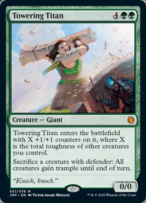Towering Titan [Jumpstart] | Fandemonia Ltd