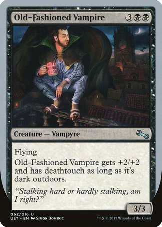 Old-Fashioned Vampire [Unstable] | Fandemonia Ltd