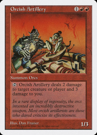 Orcish Artillery [Fifth Edition] | Fandemonia Ltd