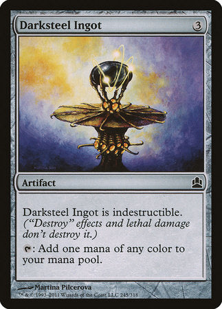 Darksteel Ingot [Commander 2011] | Fandemonia Ltd