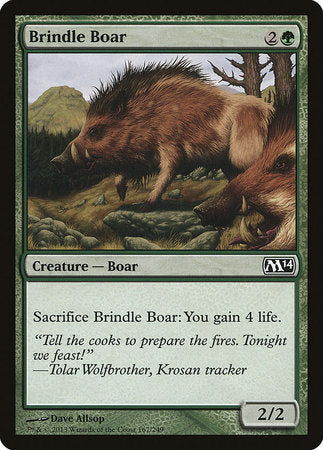 Brindle Boar [Magic 2014] | Fandemonia Ltd