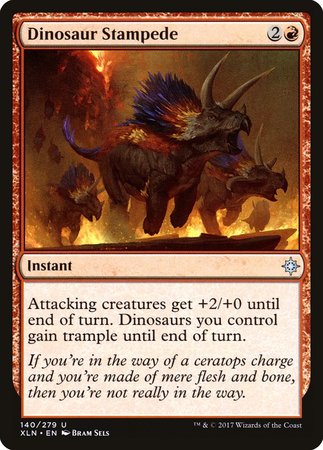Dinosaur Stampede [Ixalan] | Fandemonia Ltd