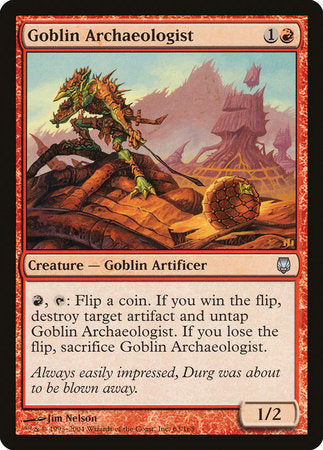 Goblin Archaeologist [Darksteel] | Fandemonia Ltd