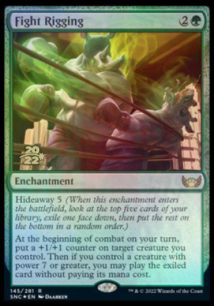 Fight Rigging [Streets of New Capenna Prerelease Promos] | Fandemonia Ltd