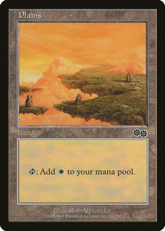 Plains (332) [Urza's Saga] | Fandemonia Ltd