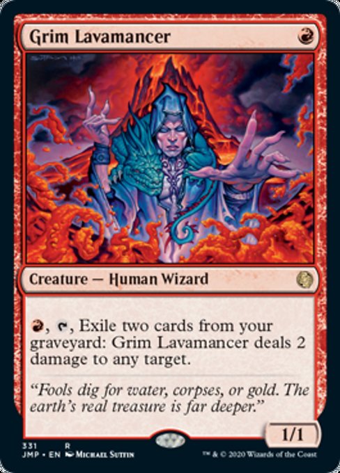 Grim Lavamancer [Jumpstart] | Fandemonia Ltd