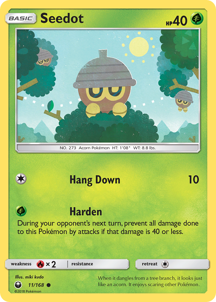 Seedot (11/168) [Sun & Moon: Celestial Storm] | Fandemonia Ltd