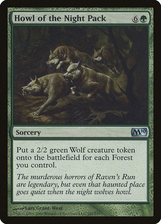 Howl of the Night Pack [Magic 2010] | Fandemonia Ltd