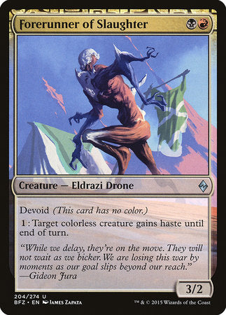 Forerunner of Slaughter [Battle for Zendikar] | Fandemonia Ltd