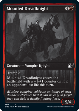 Mounted Dreadknight [Innistrad: Double Feature] | Fandemonia Ltd