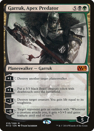 Garruk, Apex Predator [Magic 2015] | Fandemonia Ltd